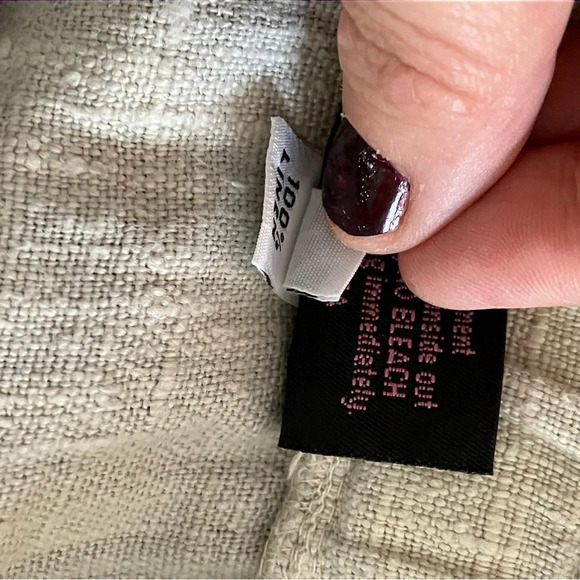 Vintage‎ Nannette Keller Linen Midi Skirt Small - Picture 5 of 7